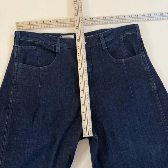 Anthropologie Pilcro Jeans Womens Size 33 Barrel Leg Dark Wash - Picture 6 of 11